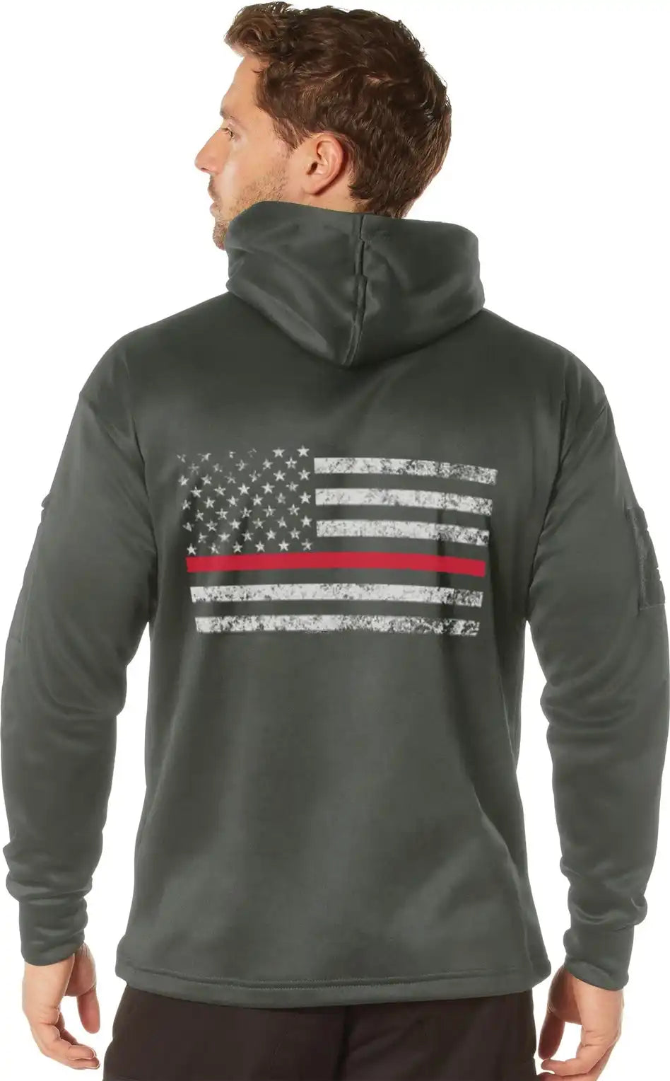 Rothco Concealed Carry Thin Red Line Hoodie