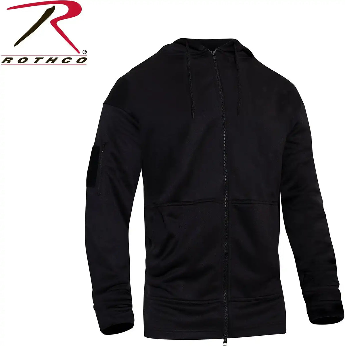 Rothco Concealed Carry Zippered Hoodie - Black
