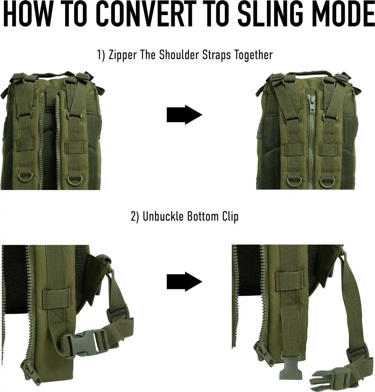 Rothco Convertible Medium Transport Pack