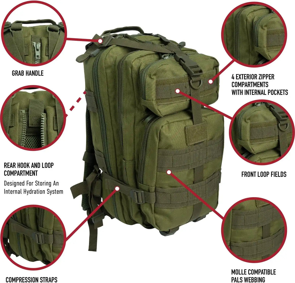 Rothco Convertible Medium Transport Pack