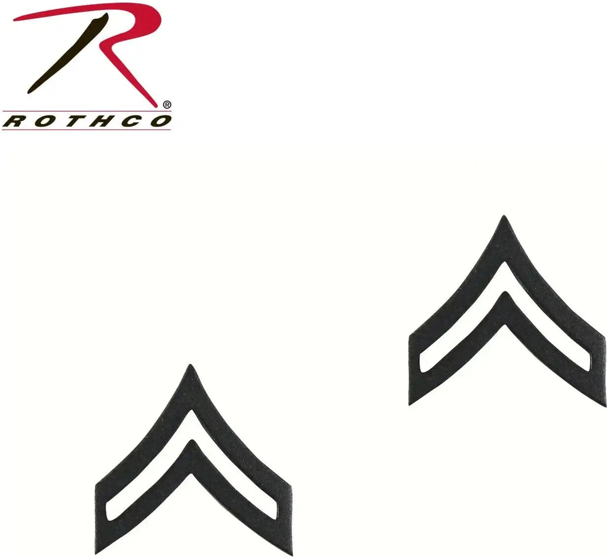 Rothco Corporal Polished Insignia Gold