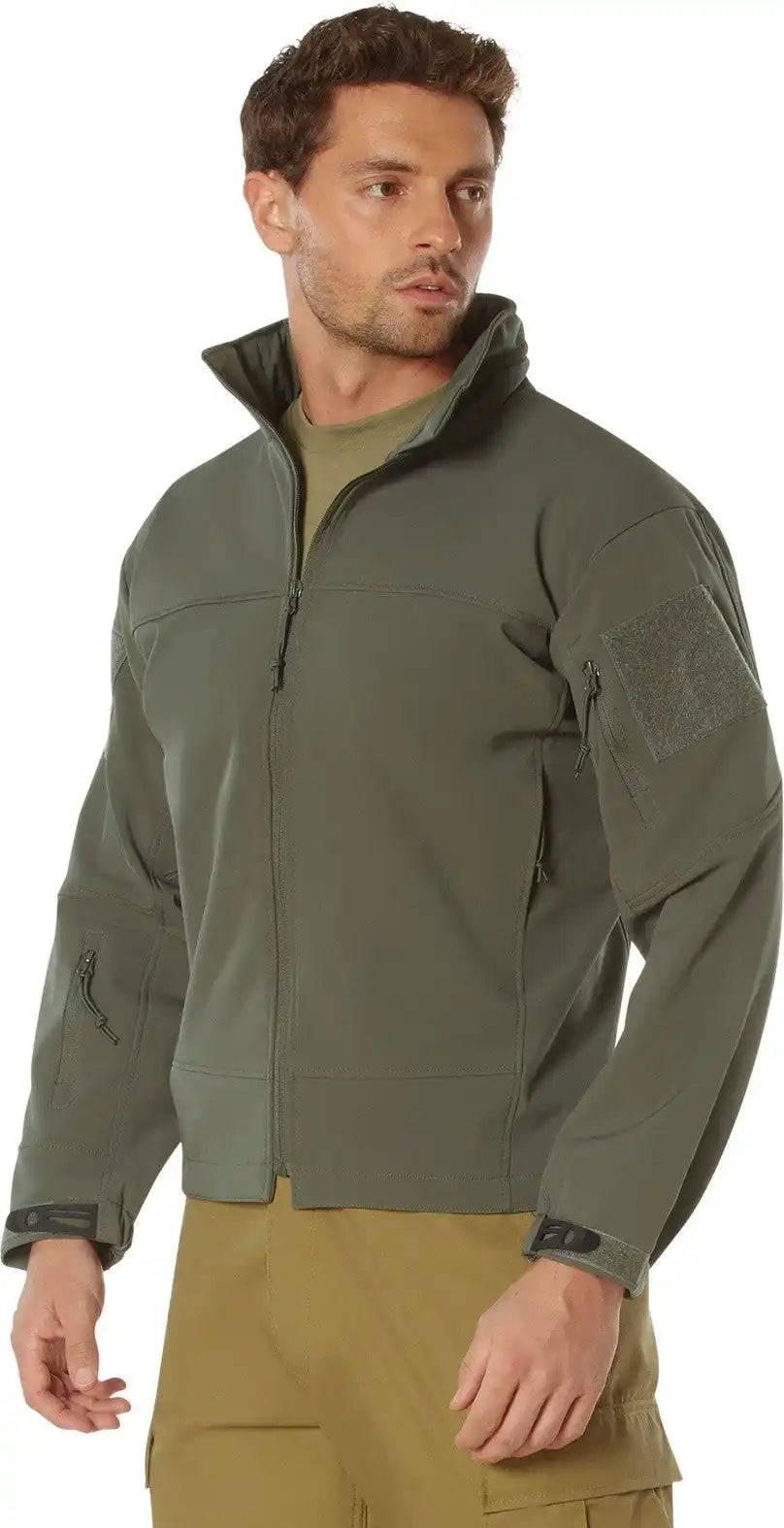 Rothco Covert Ops Lightweight Soft Shell Jacket - Olive Drab / m