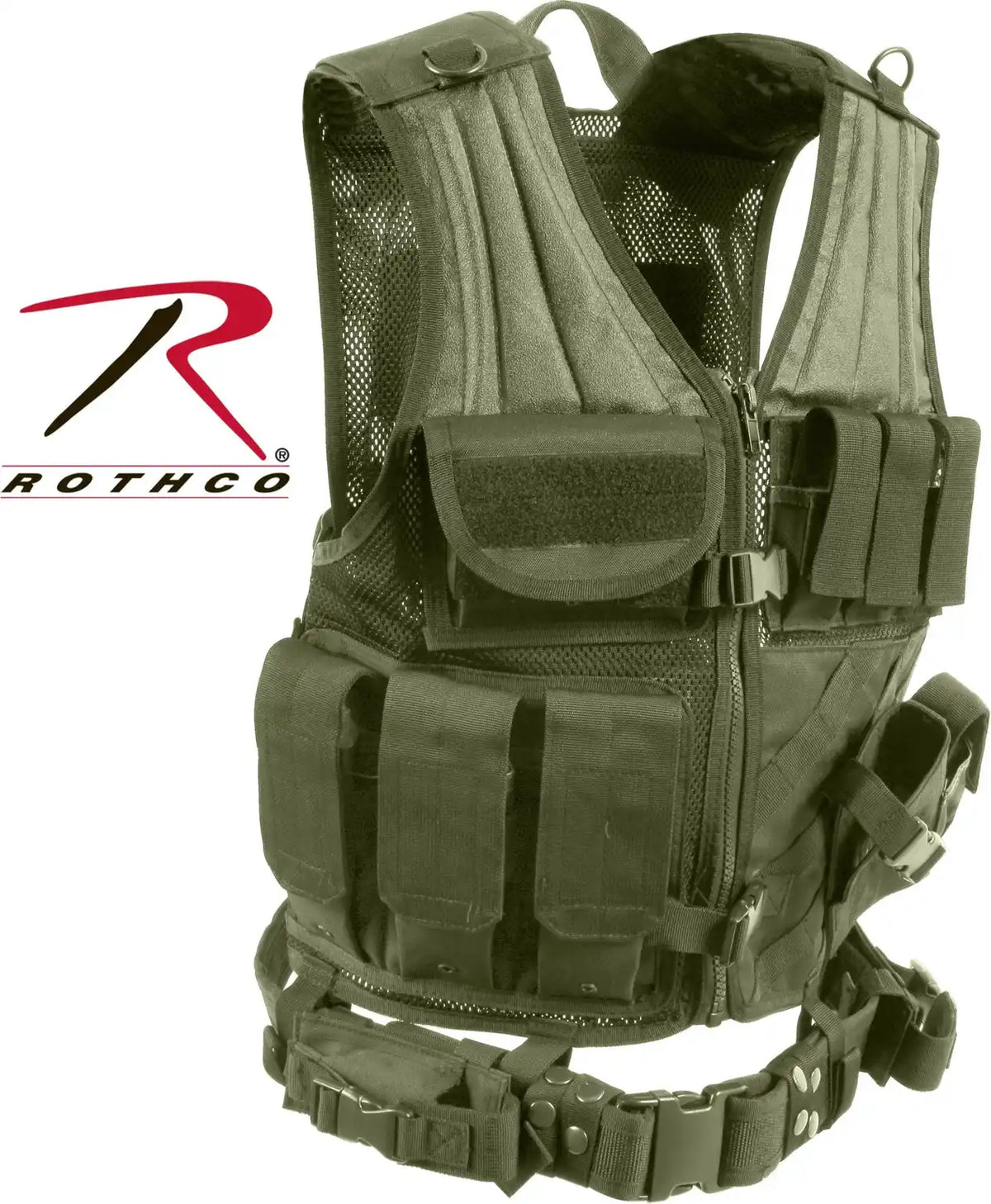 Rothco Cross Draw Molle Tactical Vest
