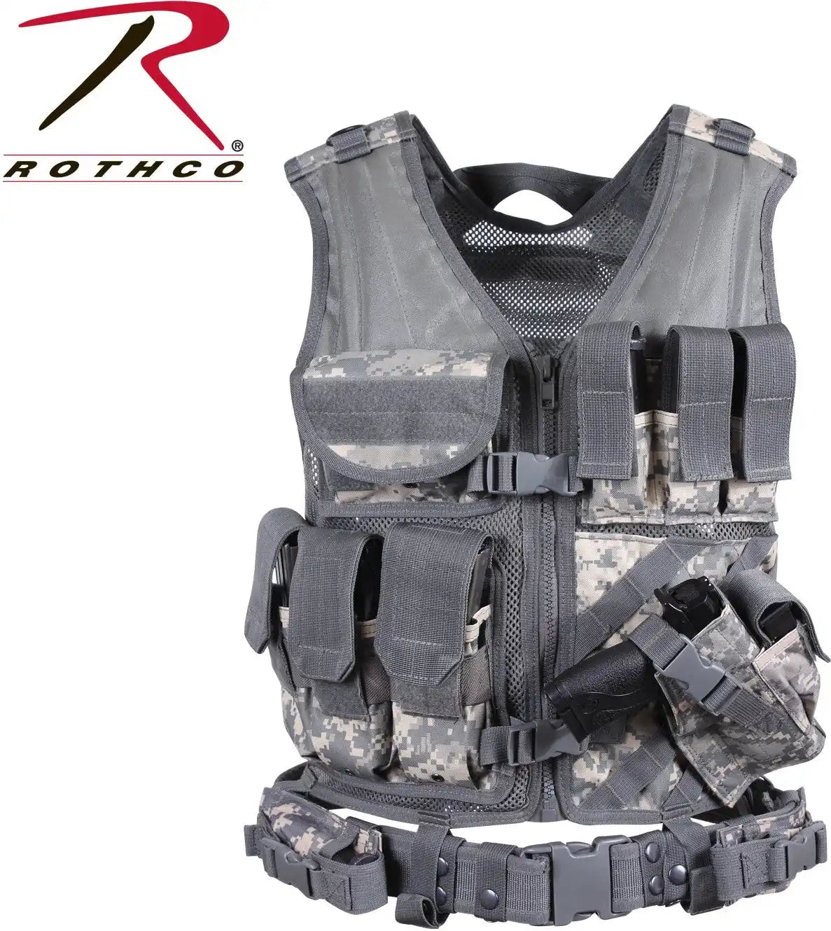 Rothco Cross Draw Molle Tactical Vest