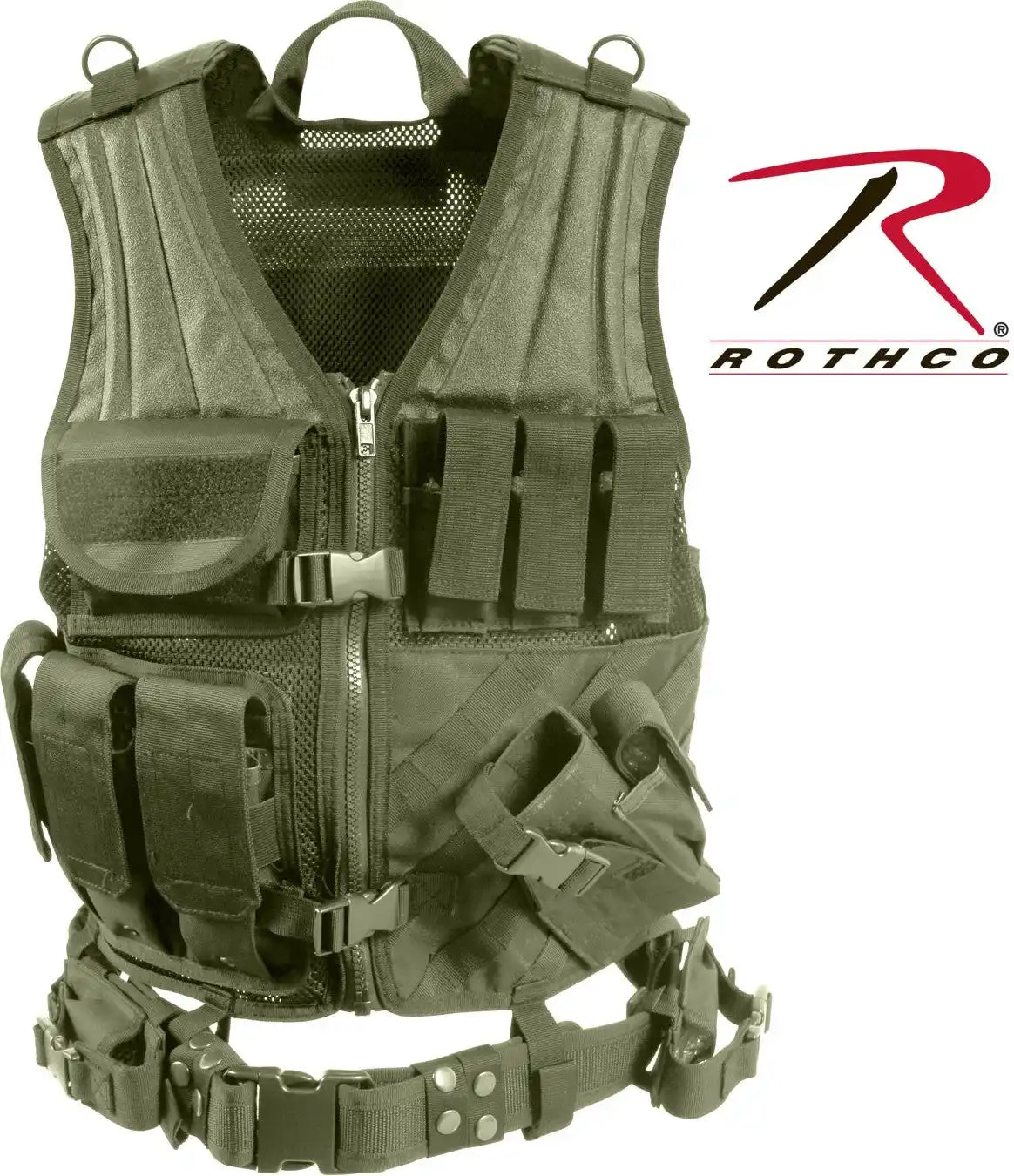 Rothco Cross Draw Molle Tactical Vest