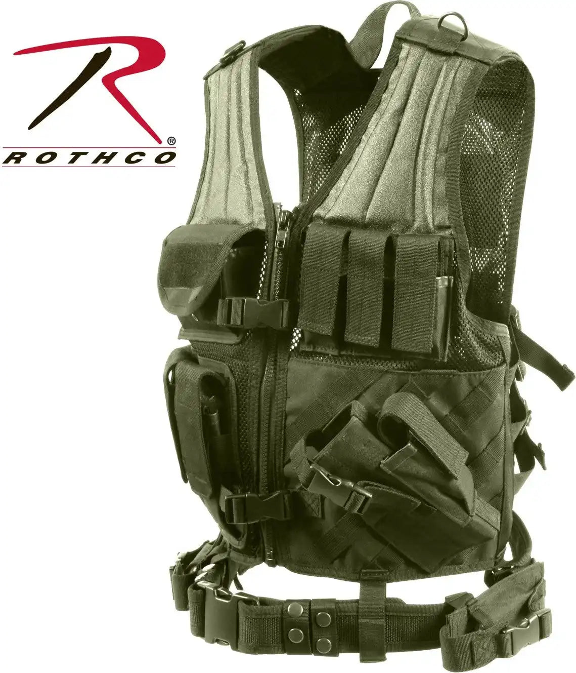 Rothco Cross Draw Molle Tactical Vest