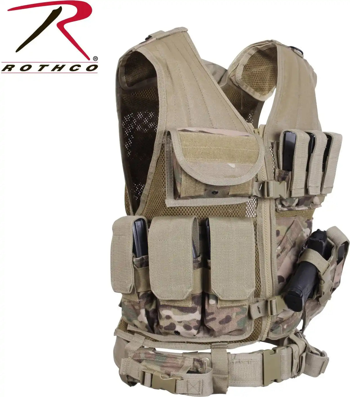 Rothco Cross Draw Molle Tactical Vest