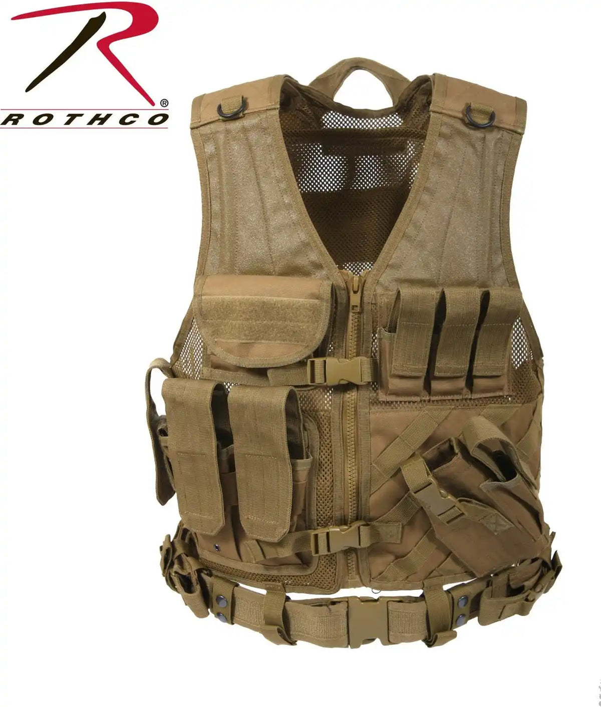 Rothco Cross Draw Molle Tactical Vest