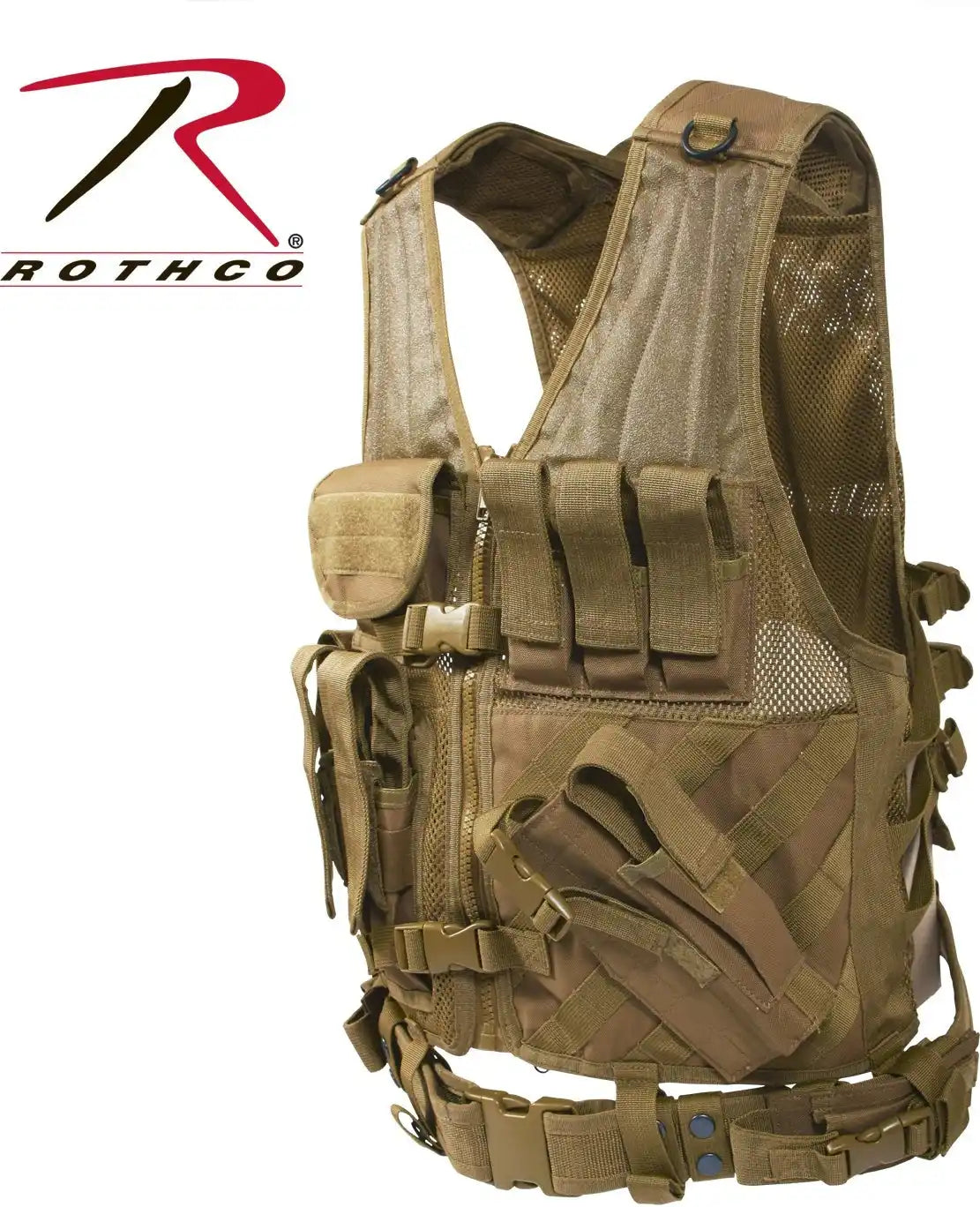 Rothco Cross Draw Molle Tactical Vest