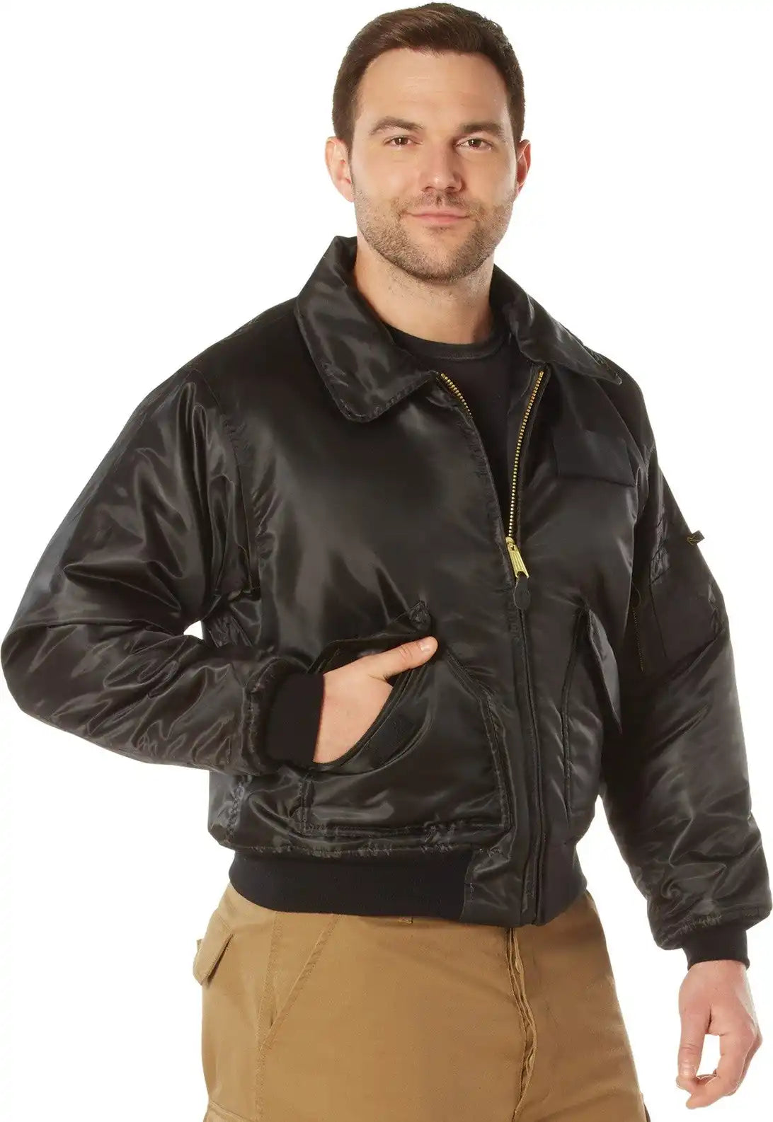 Rothco Cwu-45p Flight Jacket - Black / s