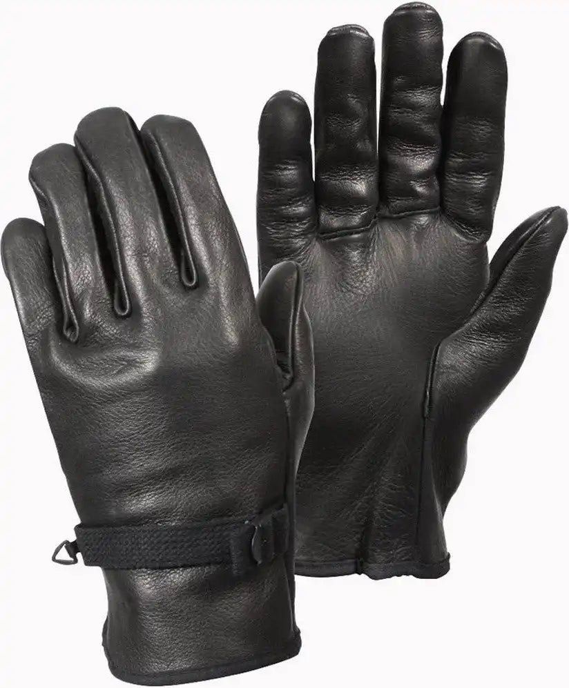 Rothco D3 a Type Leather Gloves Black / 6