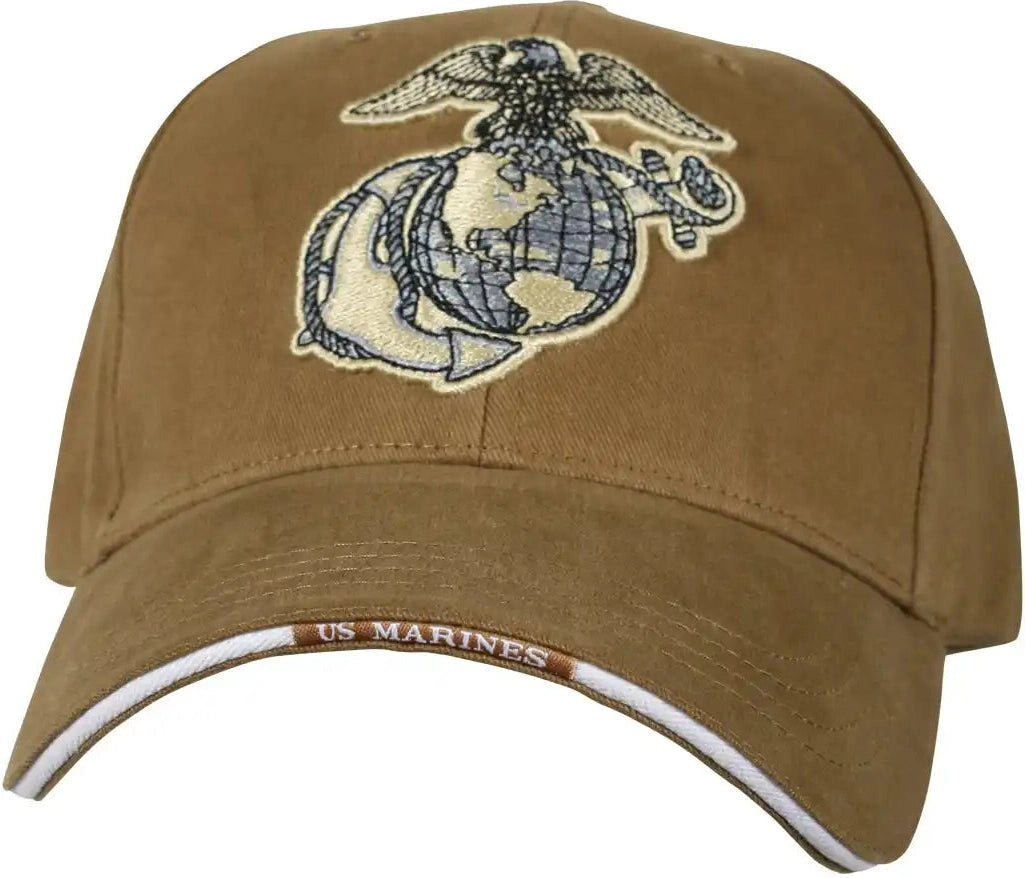 Rothco Deluxe Eagle Globe & Anchor Low Profile Cap