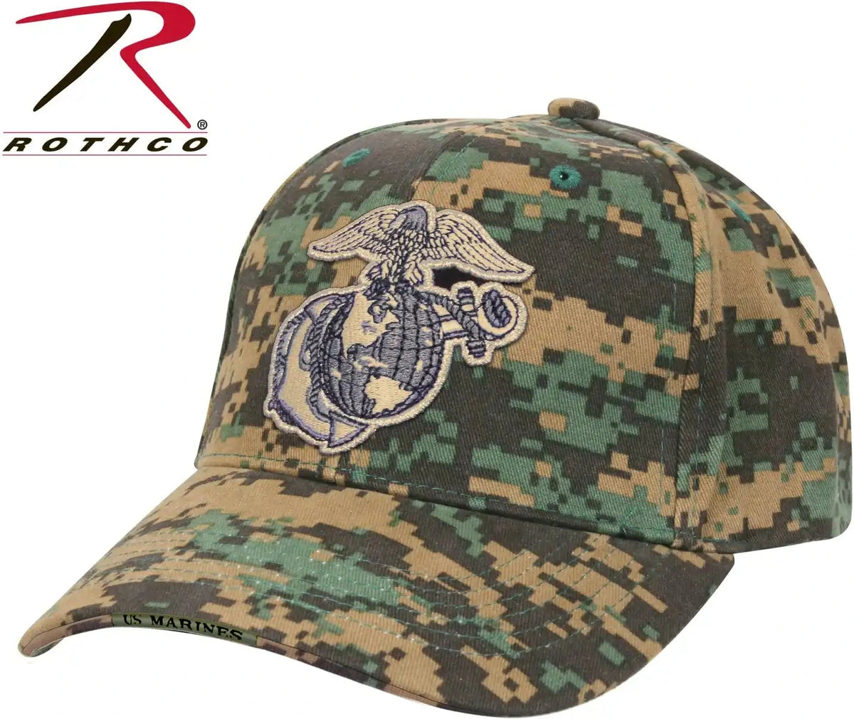 Rothco Deluxe Eagle Globe & Anchor Low Profile Cap