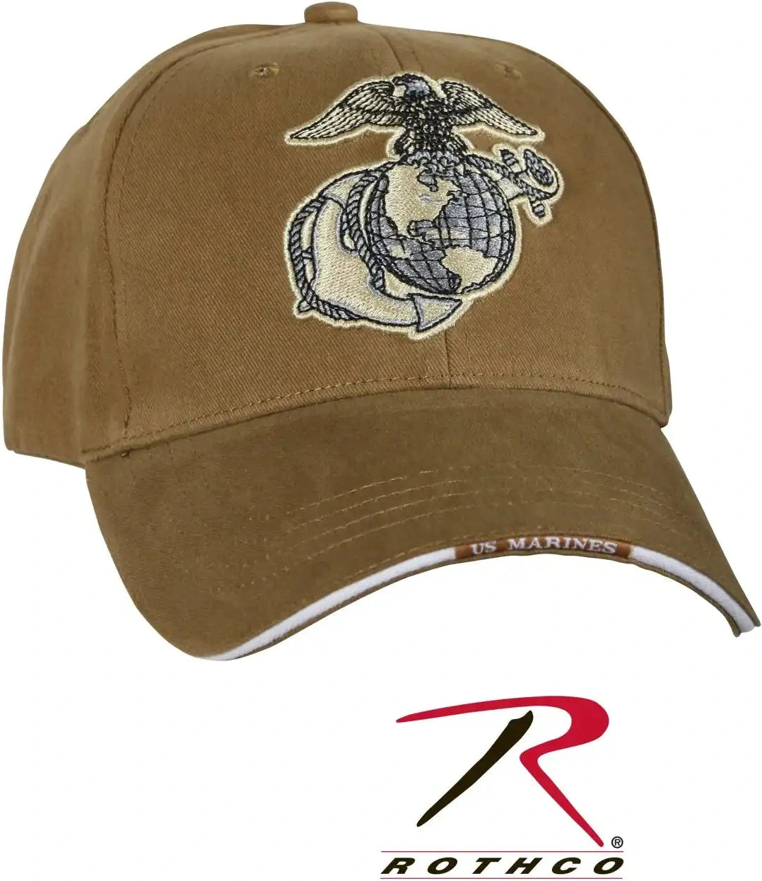 Rothco Deluxe Eagle Globe & Anchor Low Profile Cap
