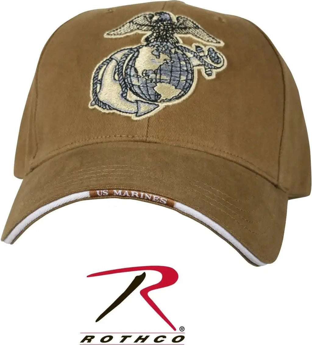 Rothco Deluxe Eagle Globe & Anchor Low Profile Cap