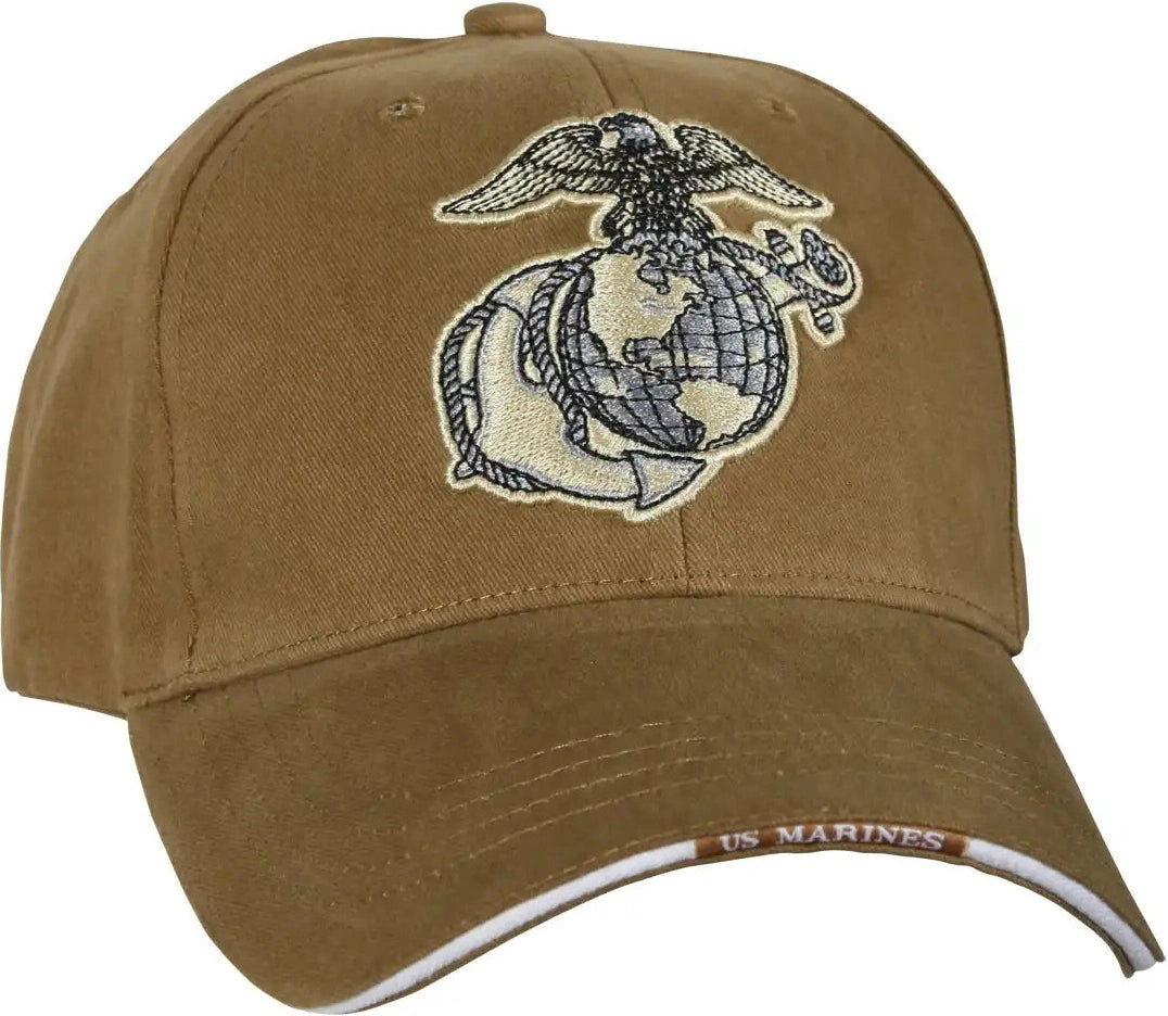 Rothco Deluxe Eagle Globe & Anchor Low Profile Cap