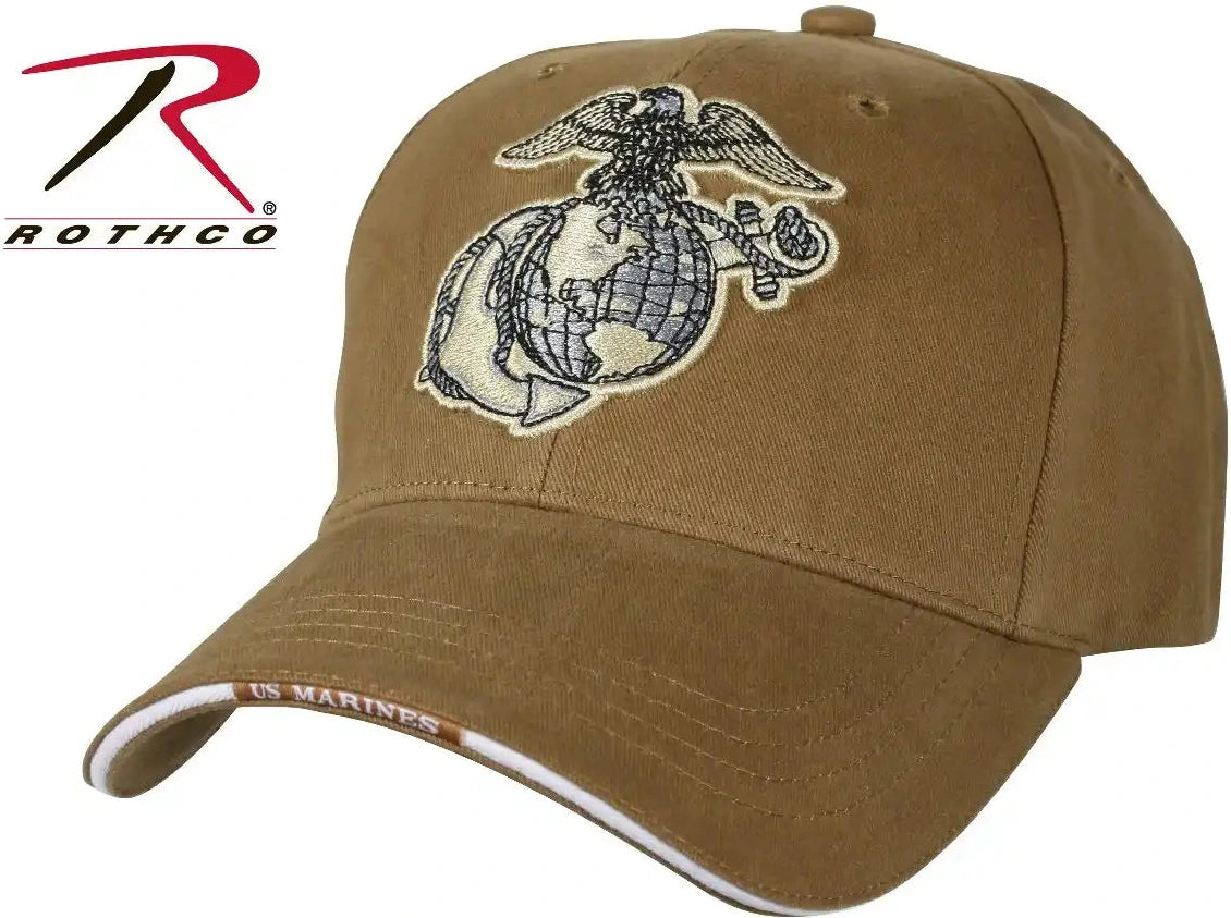Rothco Deluxe Eagle Globe & Anchor Low Profile Cap