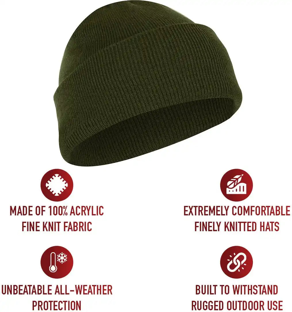 Rothco Deluxe Fine Knit Watch Cap