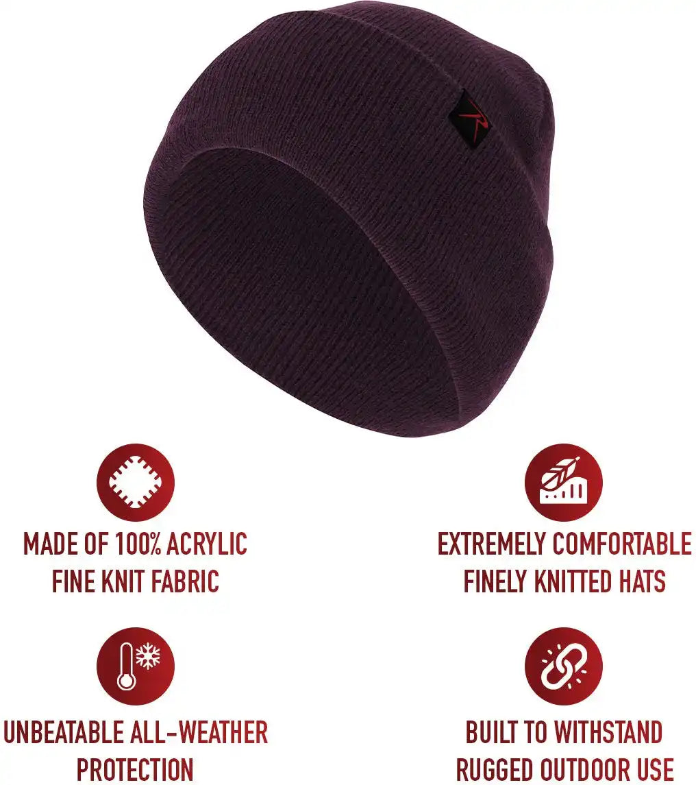 Rothco Deluxe Fine Knit Watch Cap