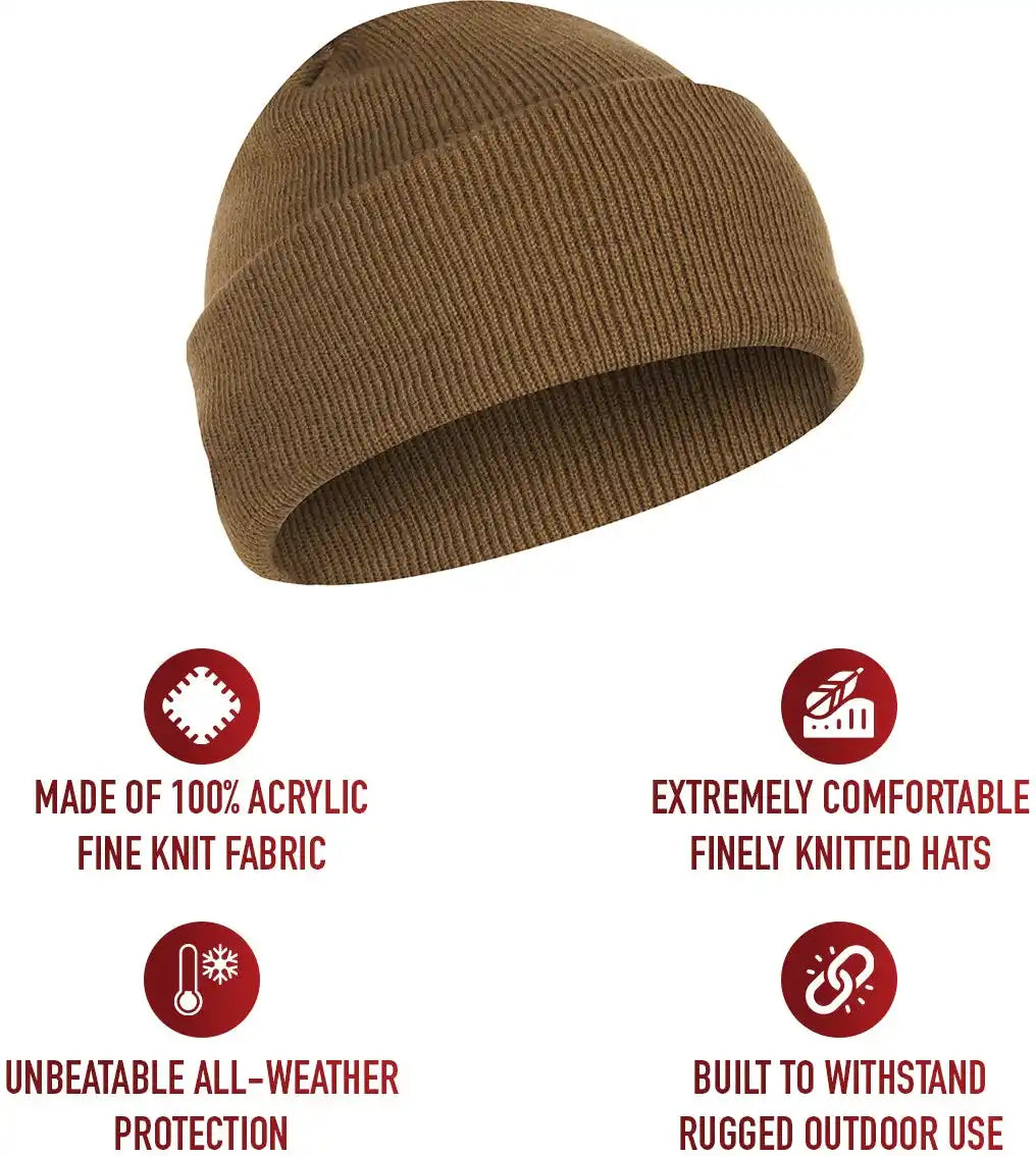 Rothco Deluxe Fine Knit Watch Cap