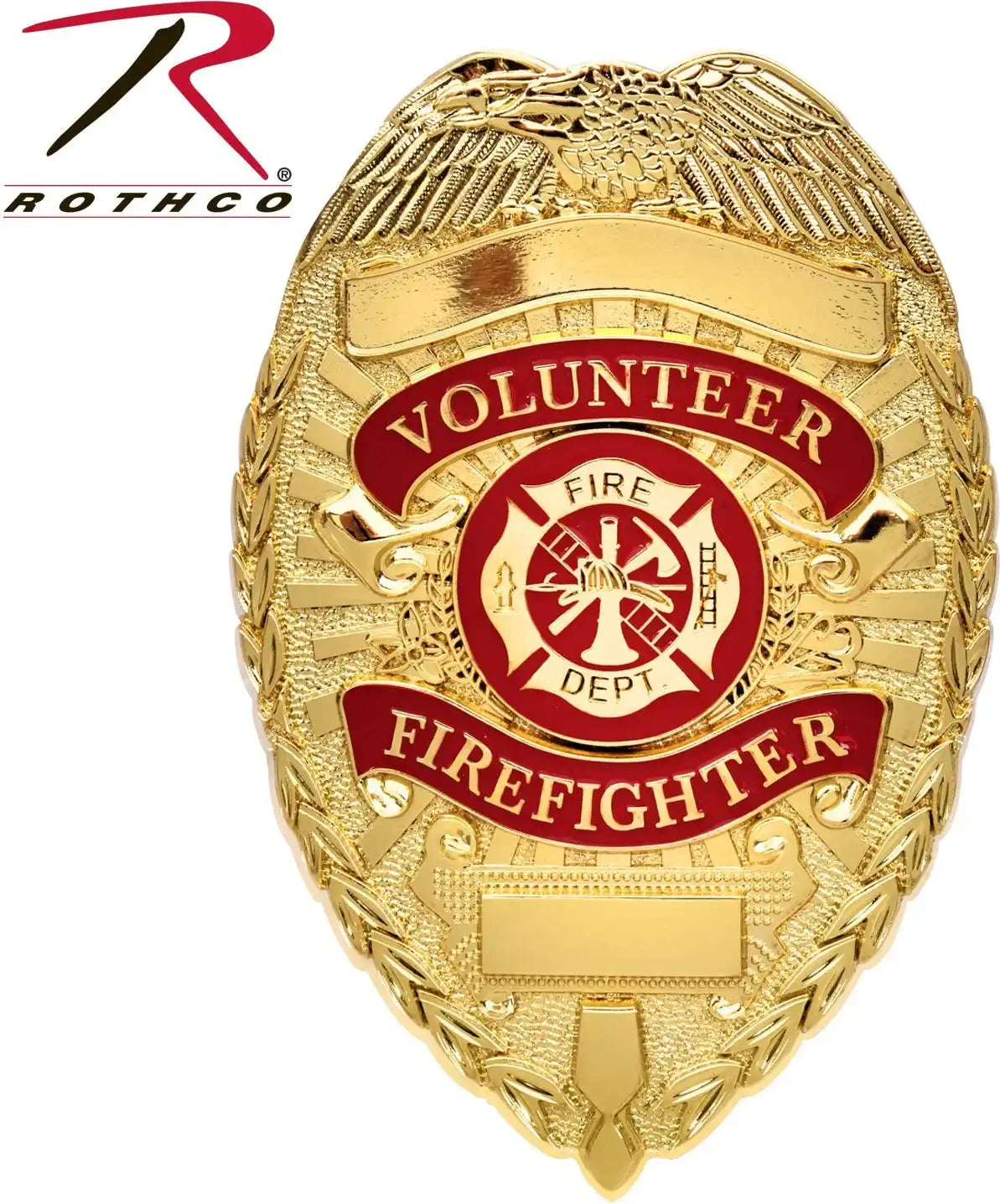Rothco Deluxe Fire Department Badge