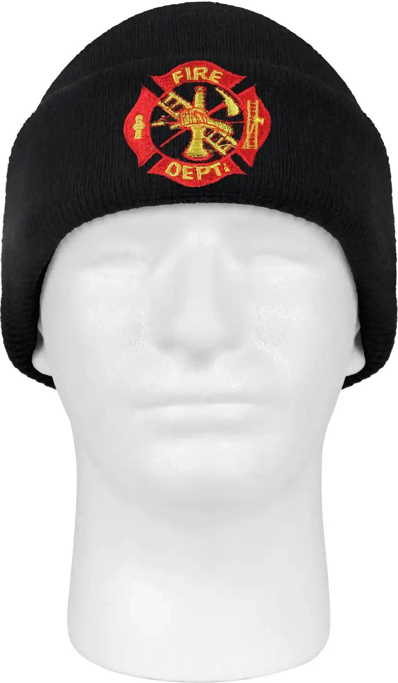 Rothco Deluxe Fire Department Embroidered Watch Cap