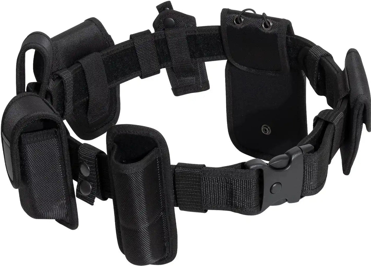 Rothco Deluxe Modular Duty Belt Rig - Black / 40 - 44