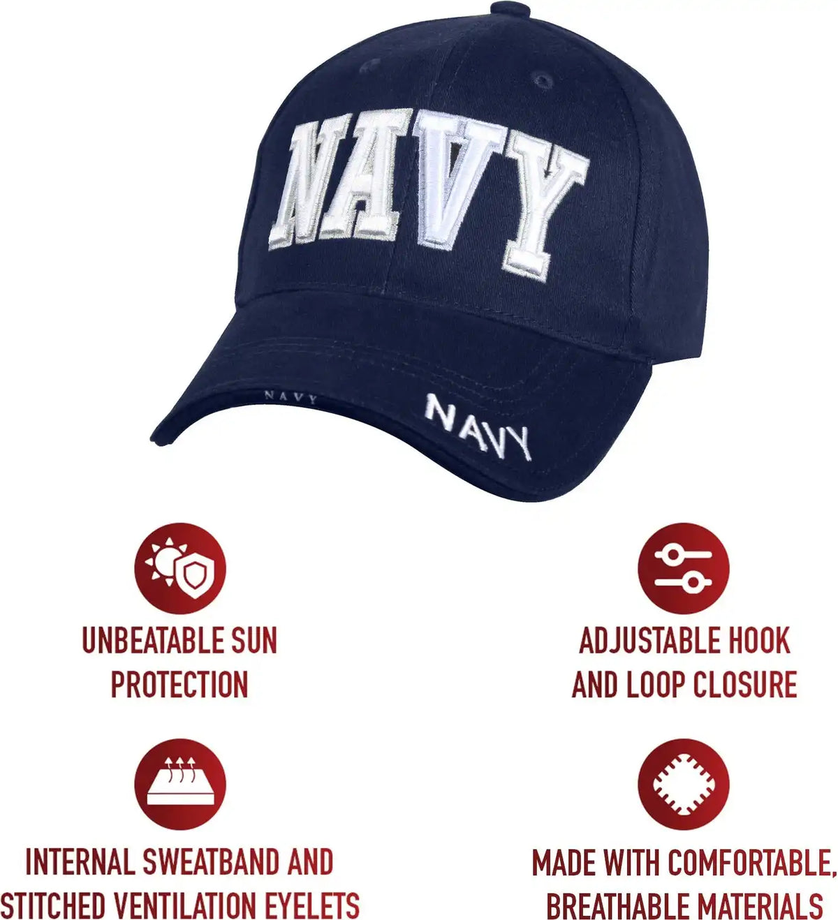 Rothco Deluxe Navy Low Profile Cap