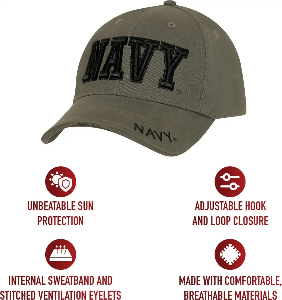 Rothco Deluxe Navy Low Profile Cap