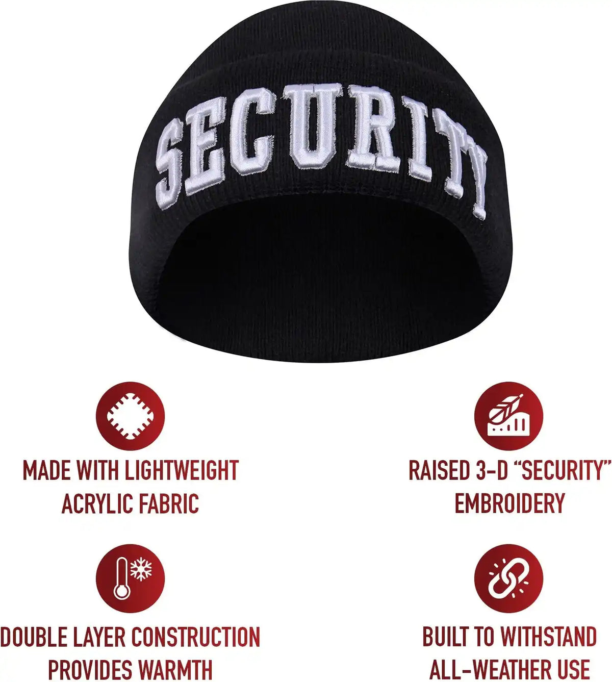 Rothco Deluxe Public Safety Embroidered Watch Cap