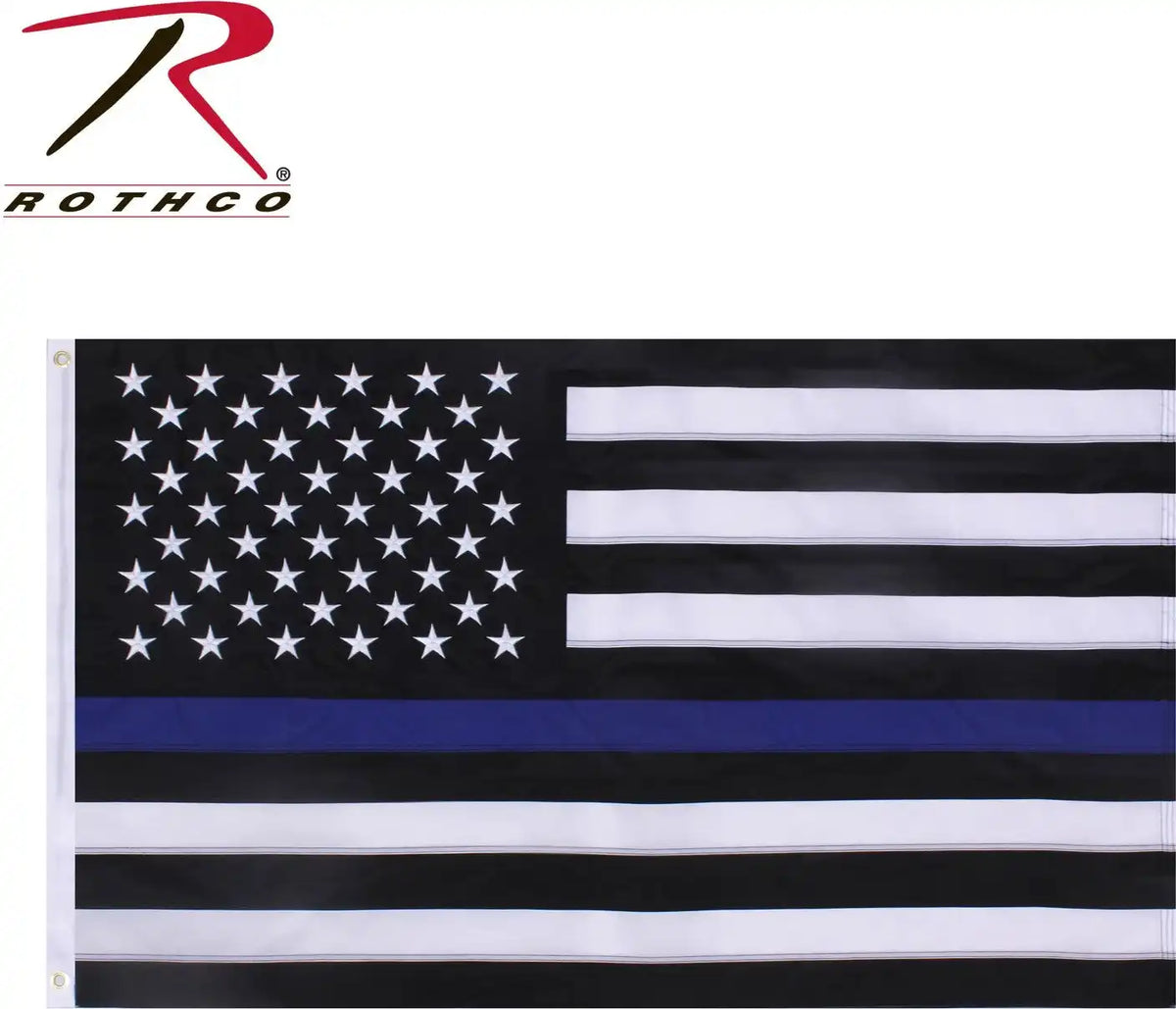 Rothco Deluxe Thin Blue Line Flag