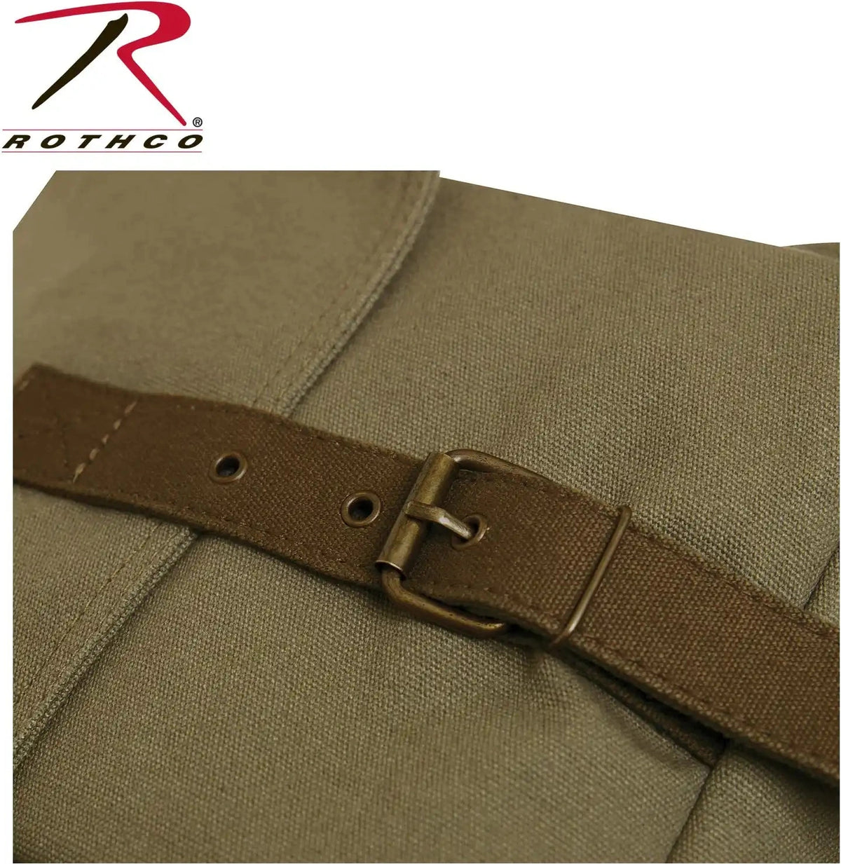 Rothco Deluxe Vintage Canvas Messenger Bag Olive Drab / one Size