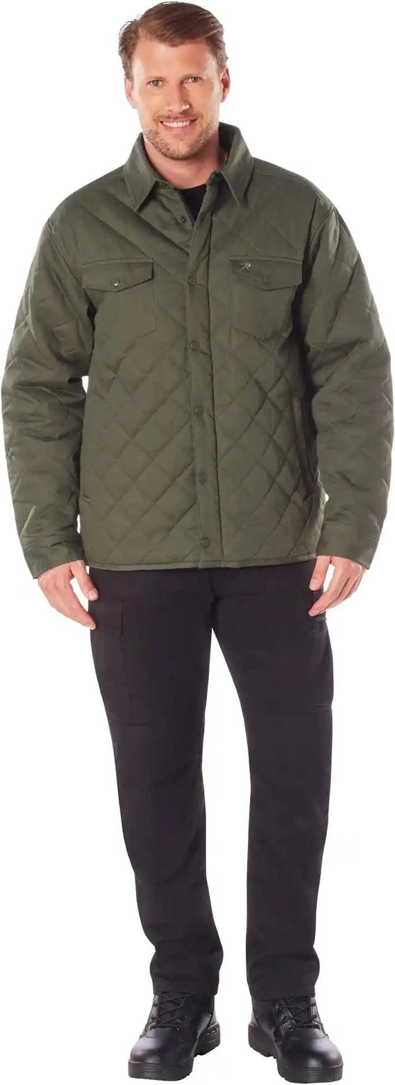 Rothco Diamond Quilted Cotton Jacket