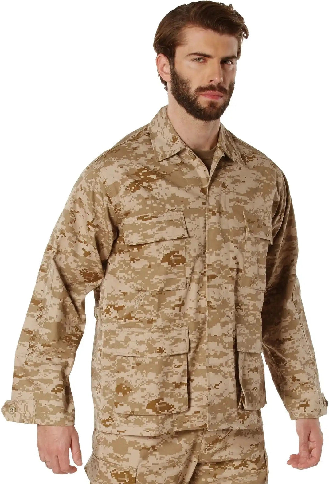 Rothco Digital Camo Bdu Shirt - Desert / Xs