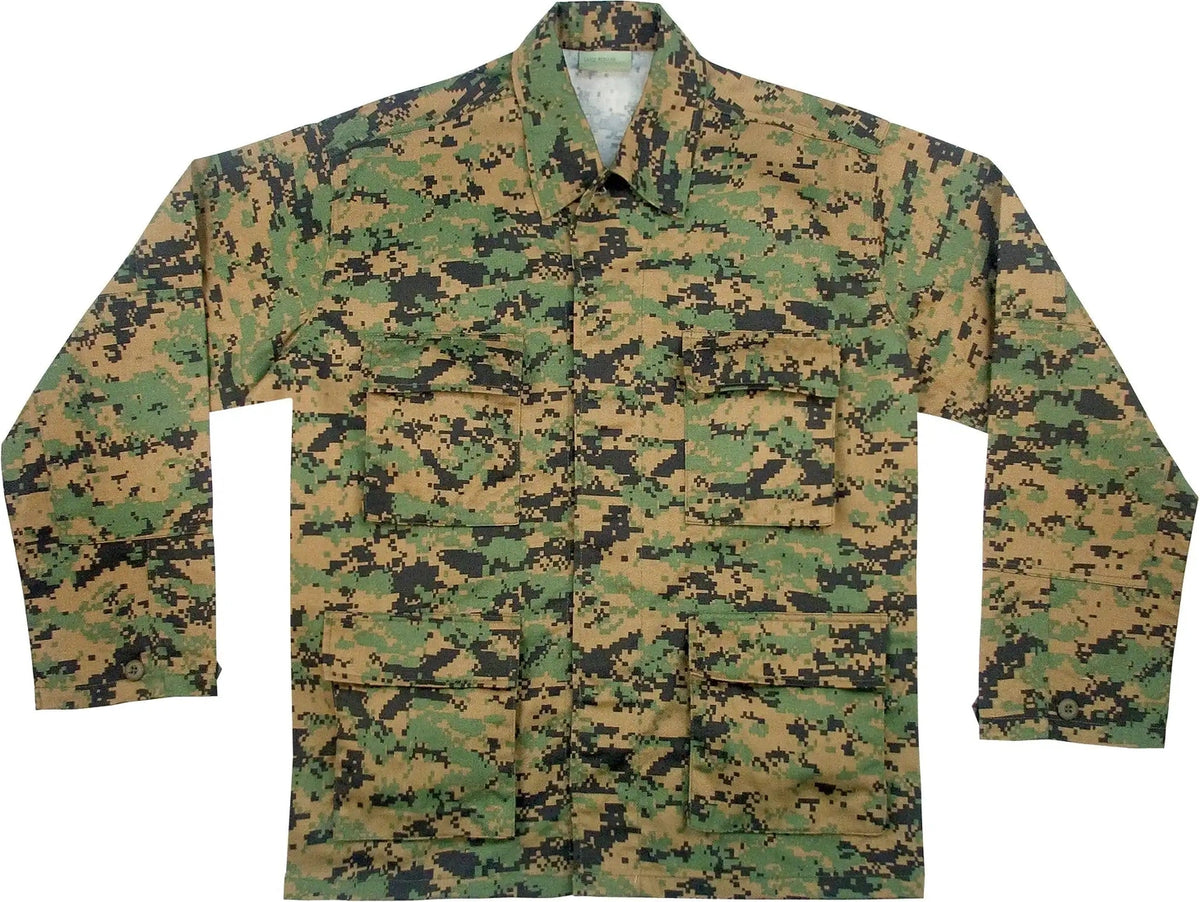 Rothco Digital Camo Bdu Shirt