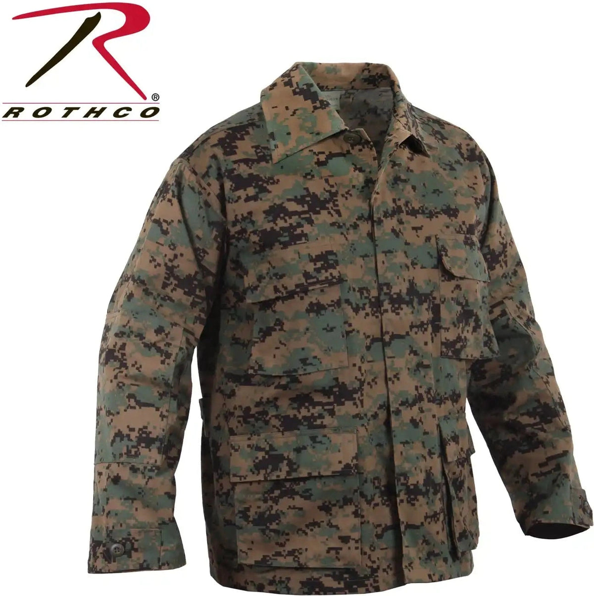 Rothco Digital Camo Bdu Shirt