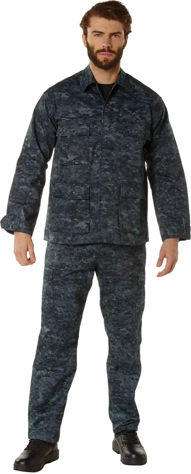 Rothco Digital Camo Bdu Shirt