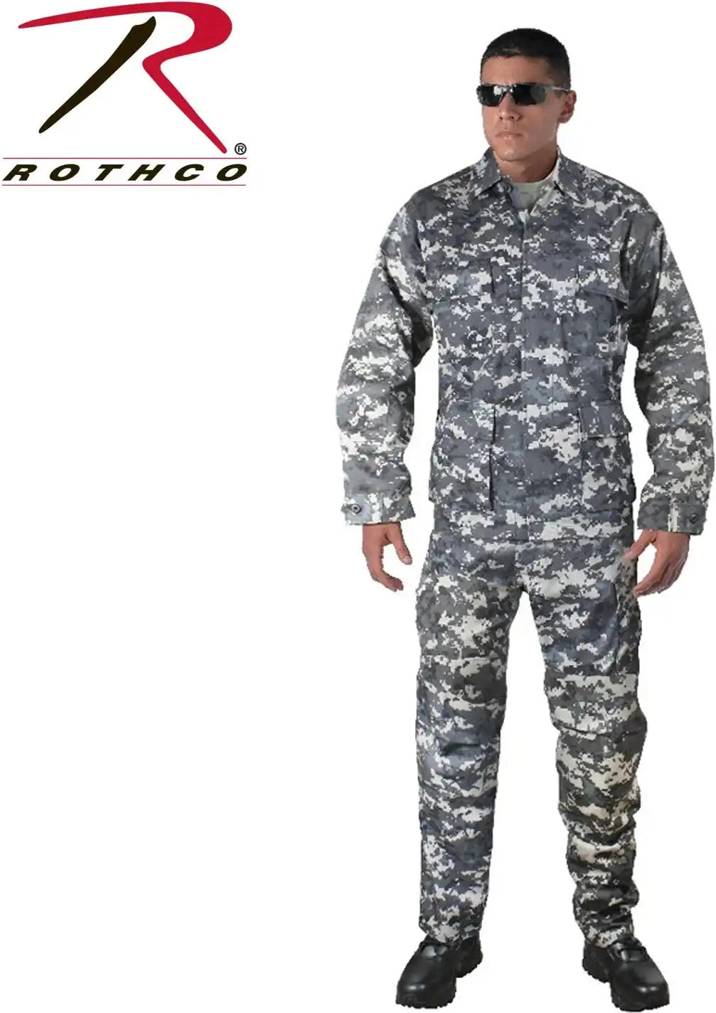 Rothco Digital Camo Bdu Shirt