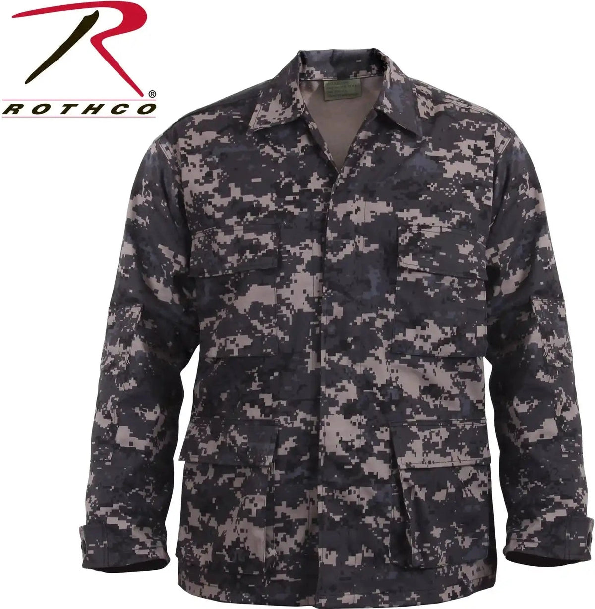 Rothco Digital Camo Bdu Shirt