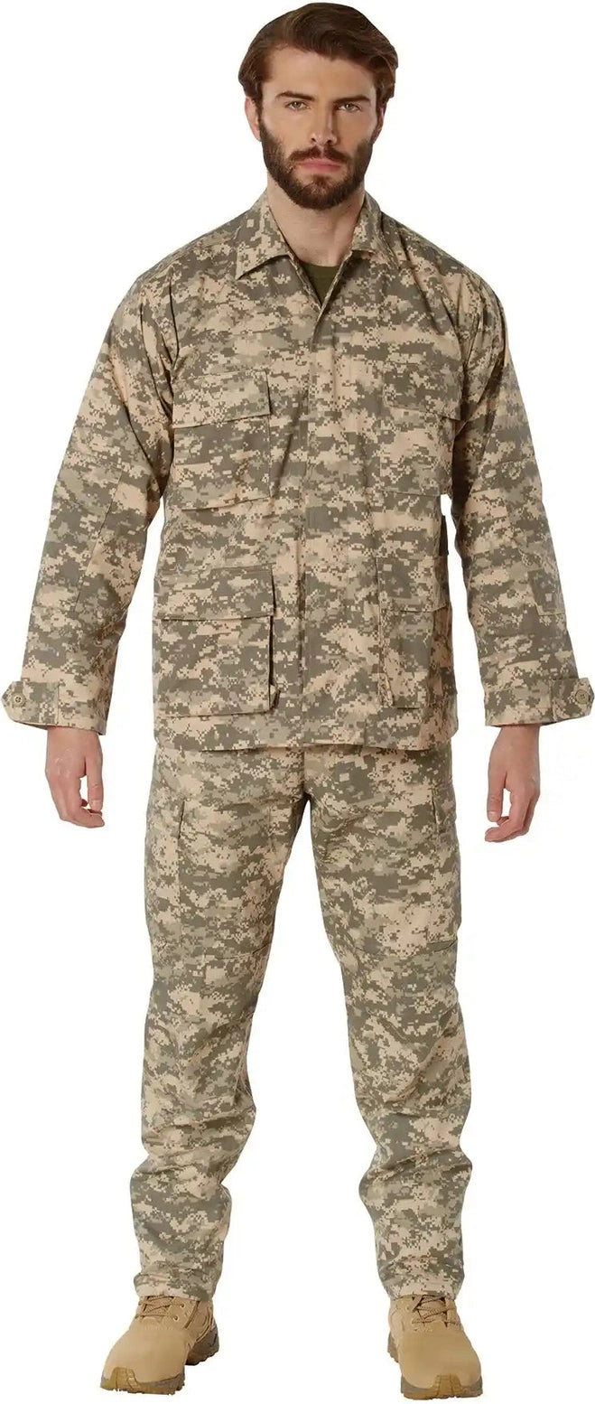 Rothco Digital Camo Bdu Shirt