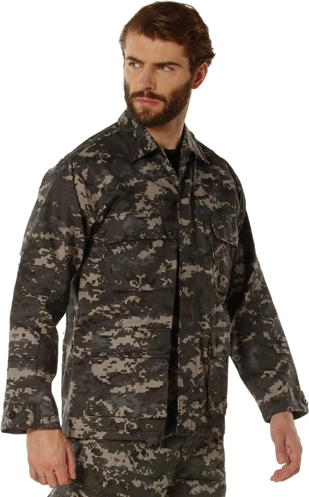 Rothco Digital Camo Bdu Shirt
