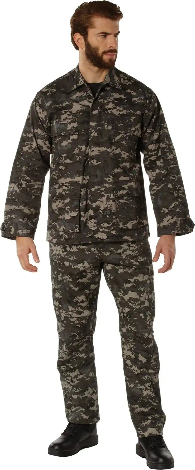 Rothco Digital Camo Bdu Shirt