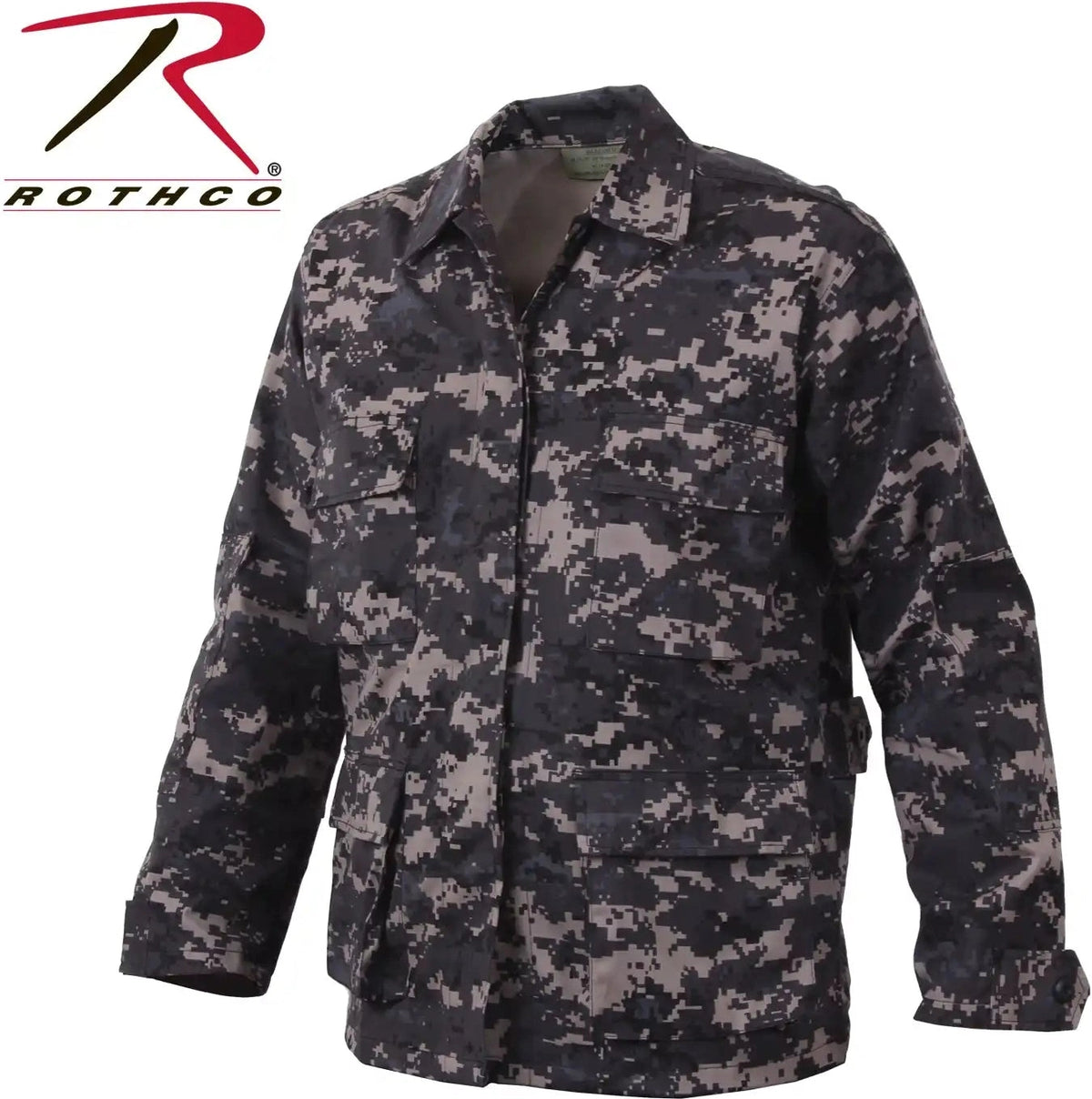 Rothco Digital Camo Bdu Shirt