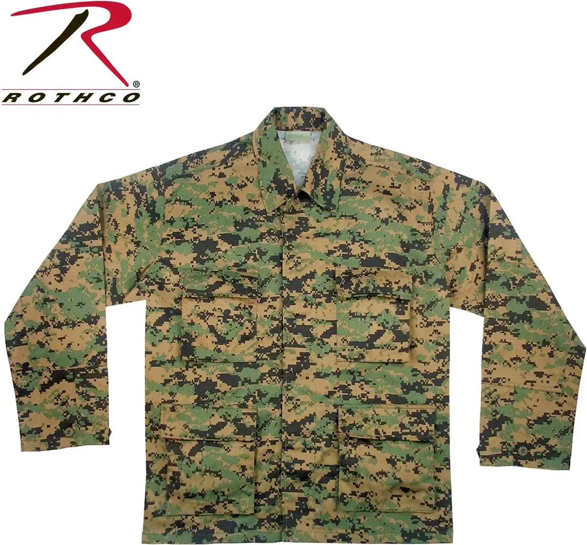 Rothco Digital Camo Bdu Shirt