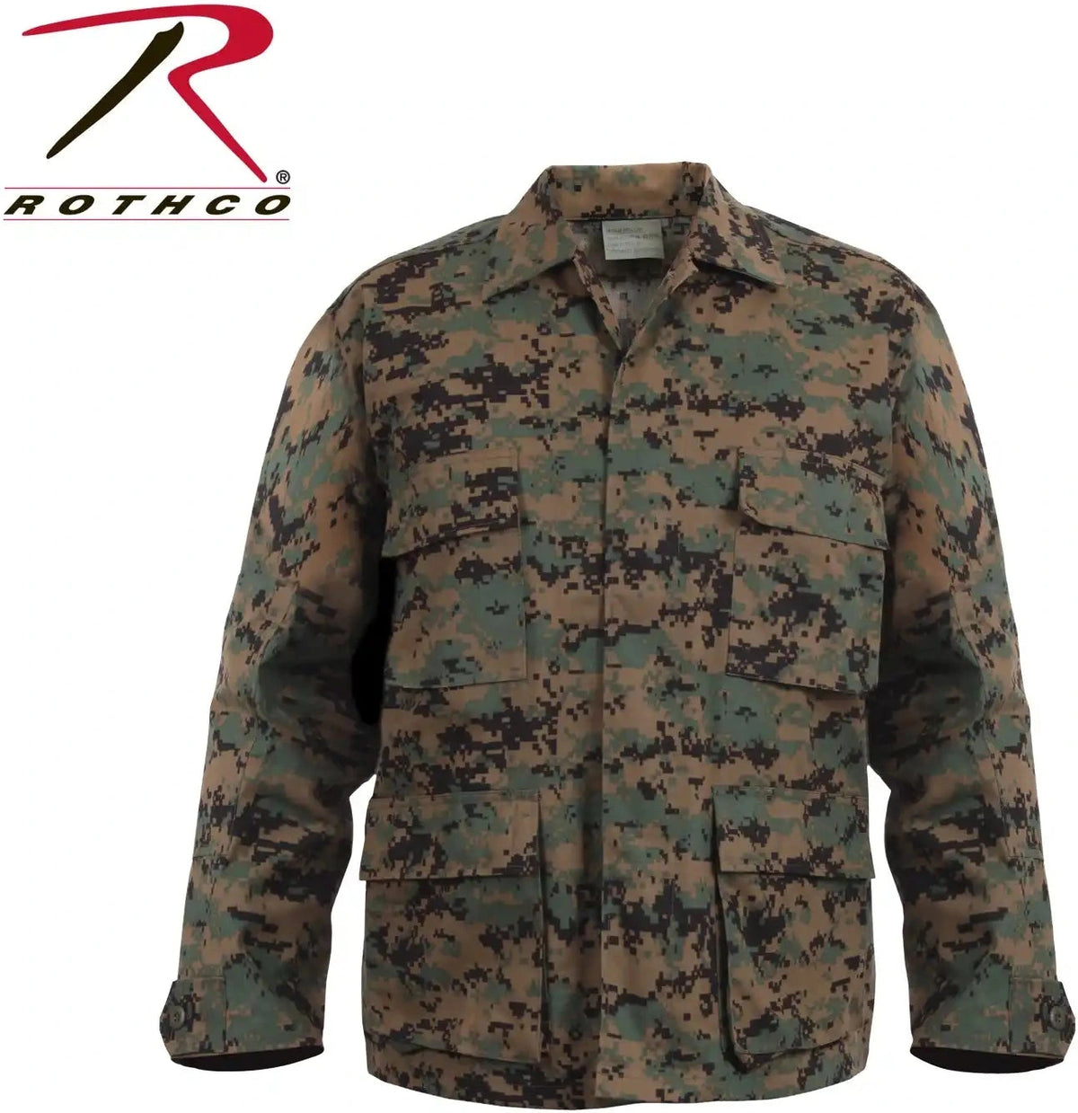 Rothco Digital Camo Bdu Shirt
