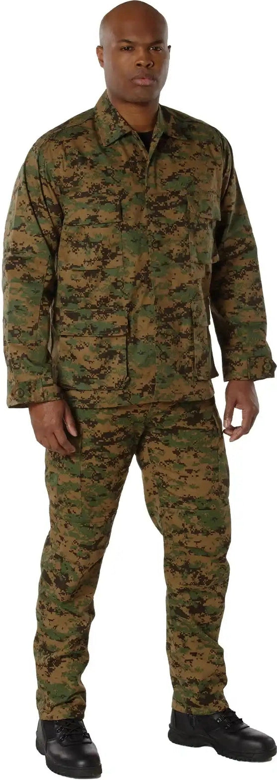 Rothco Digital Camo Bdu Shirt