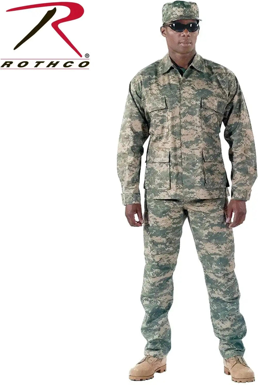 Rothco Digital Camo Bdu Shirt