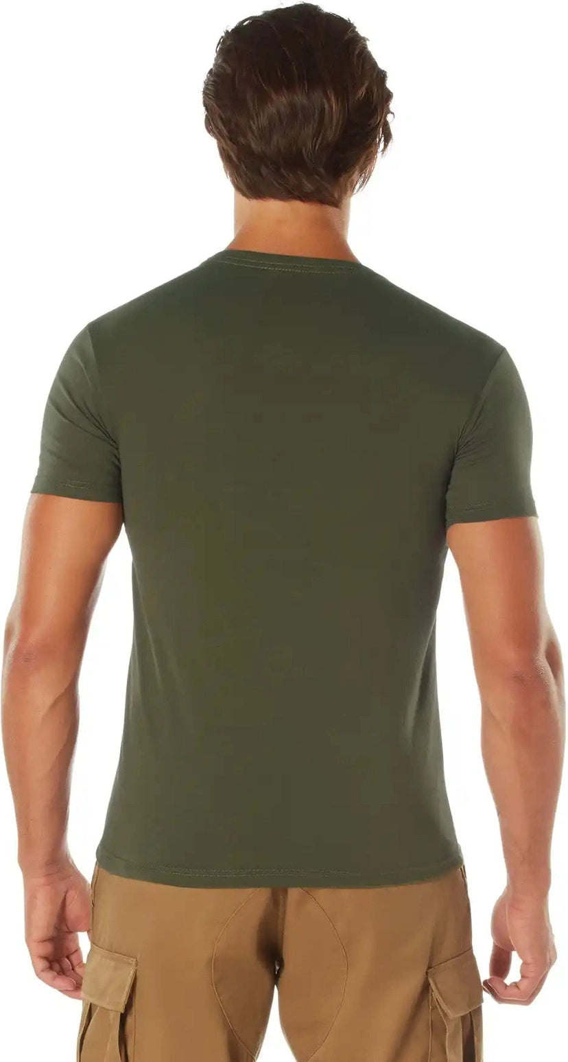 Rothco Distressed us Flag Athletic Fit T-shirt