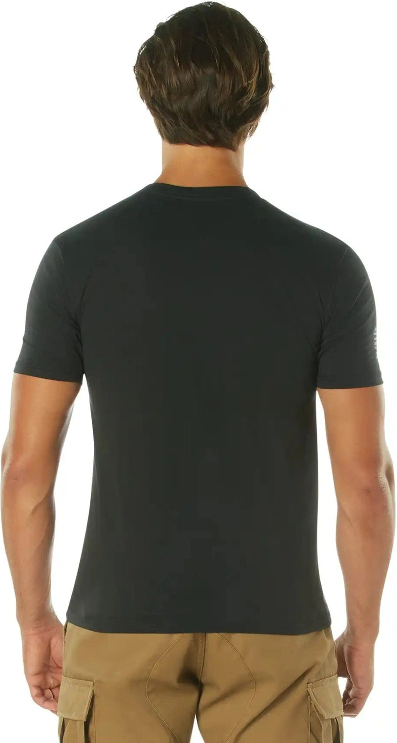 Rothco Distressed us Flag Athletic Fit T-shirt