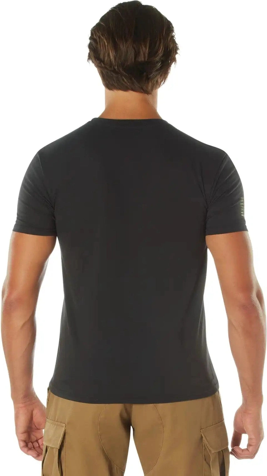 Rothco Distressed us Flag Athletic Fit T-shirt